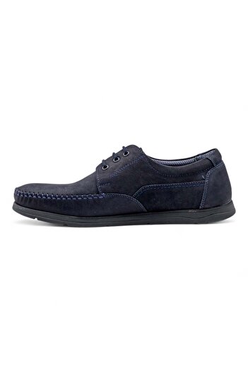 ZAC SHOES ZAÇ 4060 НУБЕК ОРТОПЕДИЧНИЙ ЧЕРЕВИКИ З ШВИМИ ТА ШНОРТКАМИ ДЛЯ ЧОЛОВІКІВ