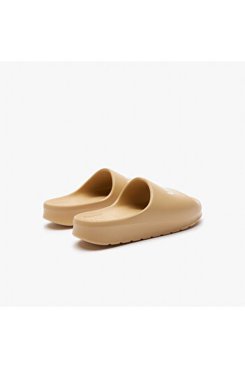 Lacoste Serve Slide 2.0 Kadın Bej Terlik