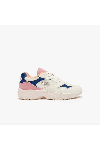 Lacoste Storm 96 Lo Vintage Çocuk Krem Sneaker