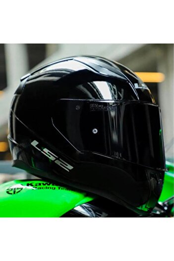 LS2 Rapid Full Face Motosiklet Kaskı - Siyah Vizörlü