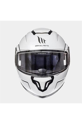 MT Atom Sv Solid Gloss Çene Açılır Motosiklet Kaskı