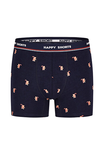 Happy Shorts Retro Boxer Jersey Xmas Retro-boxer Retroshorts Boxershorts