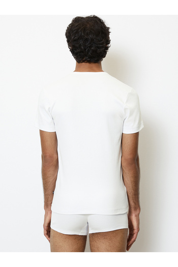 Marc O'Polo T-Shirt Iconic Rib Unterziehshirt Unterhemd Kurzarm