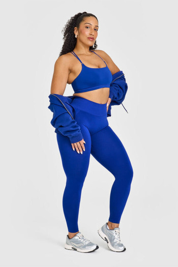 gymhams Gh-Oa Series Hip Gathered Push up Hip Shaper Seamless Scrunch Lycra Fitness Women Leggings
