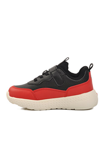 pepino Walkway Black-Red Children's Sports Shoes