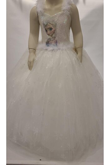 Okay Βραδινό φόρεμα για κορίτσια Tarlatan Glittery Frozen