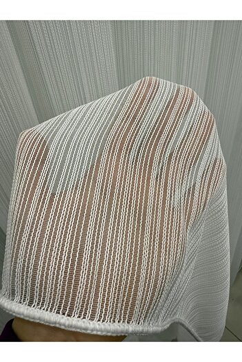 Fon Dünyası Anti-Crease Luxury Elegant Tulle Curtain (1/3 Close Pleat)