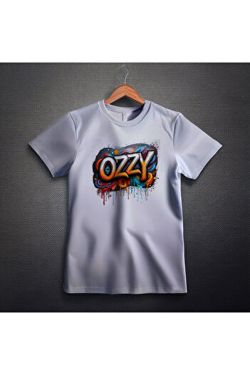 Ozzy Унісекс футболка з цифровим принтом Ozzy Logo-4