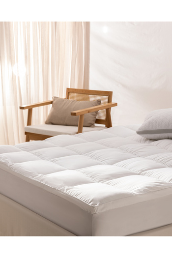 Madame Coco Angel King Size White Bed Pad
