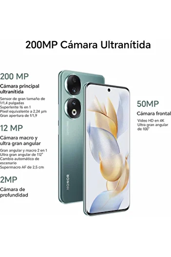 HONOR 90 Dual-SIM 512GB ROM + 12GB RAM (Emerald Green) - International Version