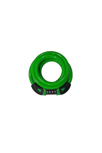 Zozo 4-Piece Combination Rope Lock Combination Bicycle Lock Green