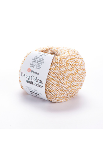 Yarnart Baby Cotton Multicolor - Μαρμάρινο Χειροποίητο Πλεκτό Σχοινί Ebruli-5203