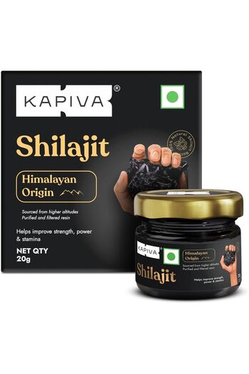 KAPİVA Kapiva Himalayan Shilajit Resin 20 gm