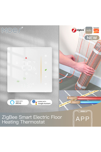 Choice MOES electric heating WH Moes Zigbee Thermostat Room Temperature Controller of Water/Electric Floor