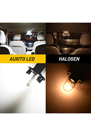 Choice 6000K T10 AUXITO 10Pcs W5W T10 LED CANBUS No Error 12V Super Bright White 6000K Car Interior Side Li