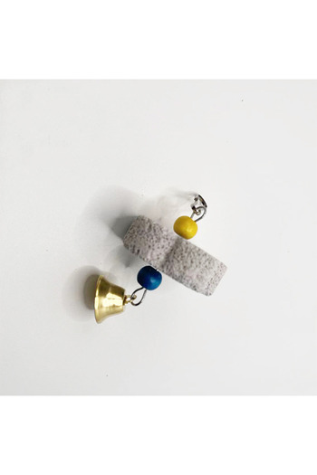 Choice 1 Parrot Molar String, Volcanic Rock Molar Stone, Hamster, Chinchillas, Birds Mineral Supplement, P.