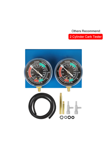 Choice1 for 2 cylinder for 2/4 Cylinder Motorcycle Carburetor Carb Synchronizer Kit Ignition Tester Balancer
