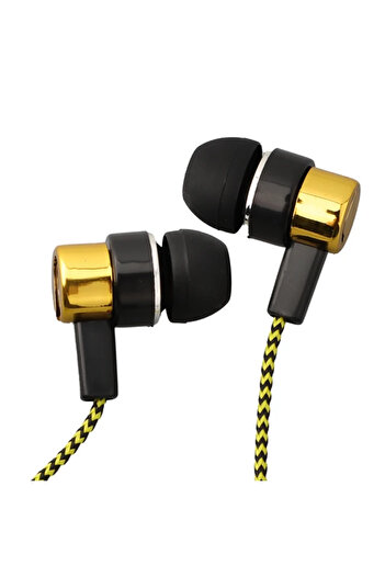 Choice Gold 3.5mm In-Ear Wired Headphone 2 Basic Box Bass Stereo Earbuds Mobile Headphone Noise Cancelling