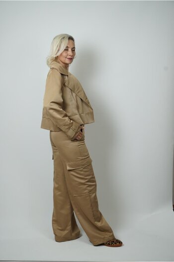 Lefon owersize biker jacket