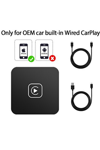 Choice Carplay Box Mini Carplay&Auto Box Dongle Wired To Wireless For Audi Toyota Mazda Nissan Chevrolet Su