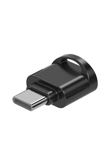 Choice 2pcs Black Type-C TF Mobile Card Reader Zinc Alloy USB 3.1 Type-C Xiaomi Huawei Samsung Laptop Multi