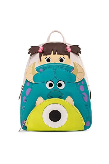 Choice WHITE Disney Monsters University Pu Leather Panel Women's Backpack Lady Bags Toy Story 3 Children Sc