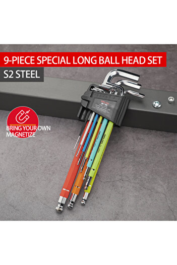 Choice Universal  Ball End L Type Hand Tools Kit Allen Key Set Hex Wrench Screwdriver Set Hexagon Spanne...