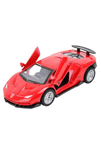 Choice Red Alloy Sports Car Toy Super Sports Car Sliding Door Retractable Car Structure Model Children Toy