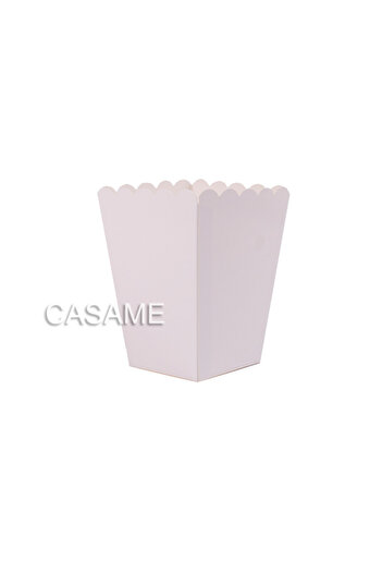 Choice 12 pcs Xs-white 12 Pieces Pure Brown Kraft Popcorn Boxes Container Birthday Movie Party Favors Treat