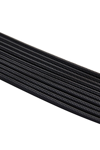 Choice طقم كابل تمديد PSU من FormulaMod باللون الأبيض بالكامل، كابل بلون واحد، مقاس 300 مم ATX24Pin