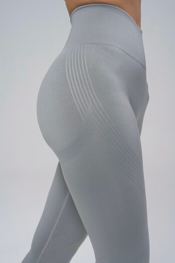 YEXECH Push-Up Aurora Sports Leggings with Minimal Seamless Extra Hip Support