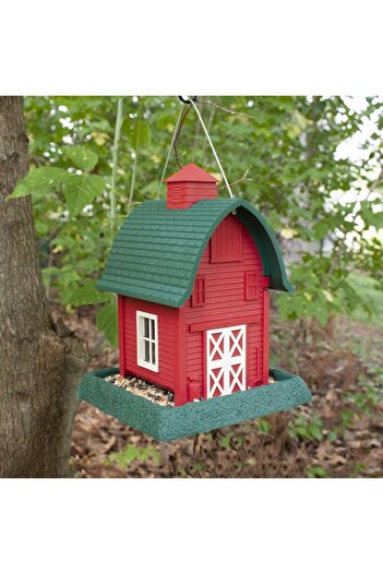 North States 4-Ports Plastic Hopper Bird Feeder 24.13x26.03x33.65cm