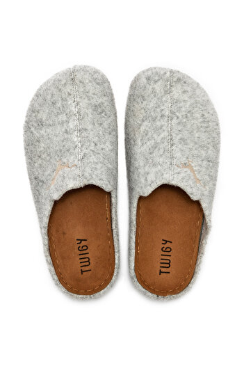 Twigy Bambi Men's House Slippers Gray 41/45