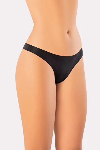 ERDEM İÇ GİYİM Tanga neagră tăiată cu laser Erdem 7204