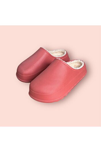 AkınalBella Women's Colorful Fur Inside Light Anti-Slip Sole Home Office Slippers