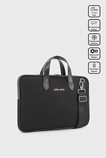 LUNABLU 1314 Inc Водонепроникна тканинна сумка для ноутбука Macbook AirPro Документ Комп'ютерний ноутбук Сумка для ноутбука