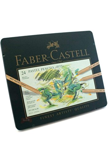 STOREMAX Polysight - Color Pencil Pastel Tin of 24 (112124) Trendzap 467437