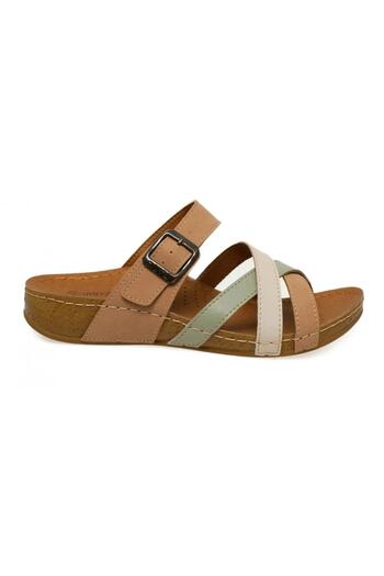 Muya Gizeh Anatomical Daily Women's Slippers Sand Color