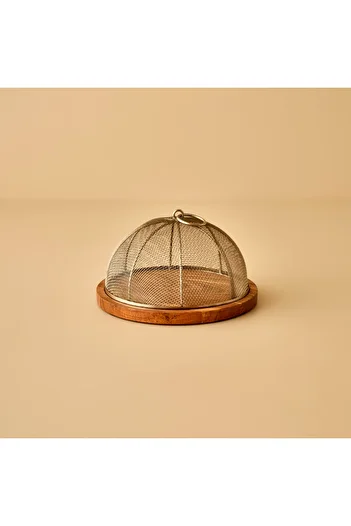 Bella Maison Spark Serving Cupcake Stand with Protector Natural (23X14.5 cm)