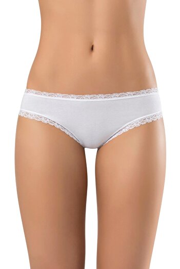 ERDEM İÇ GİYİM Erdem Μαύρο Lycra Δαντελένιο Σλιπ 2535