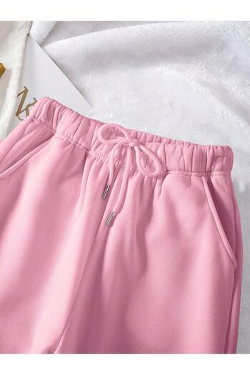 EVIus Γυναικείο φούτερ Jogger με θερμική επένδυση με 3 κλωστές, επίπεδη ελαστική μέση και πόδι