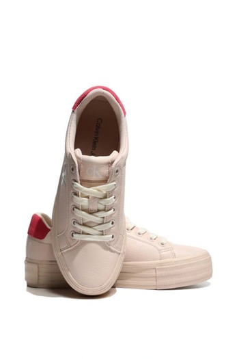 Calvin Klein Kadın Platform Taban Pembe Sneaker