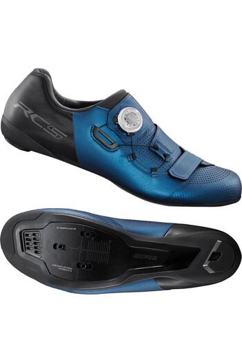 Shimano Sh-rc502 Spd/sl Yol Bisileti Ayakkabısı 39 Numara Mavi Siyah