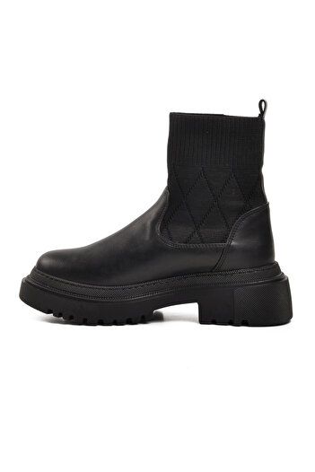 Pierre Cardin Black Women's Chelsea Boots