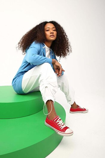 ALLDAY Blue-Zip Sweat Cardigan
