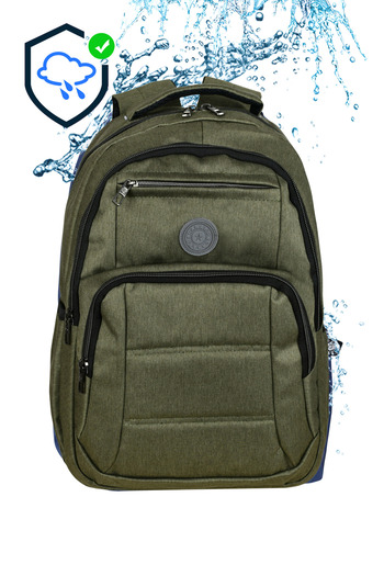 Bliss Gray Unisex Daily & School Backpack College Bag with Laptop Compartment