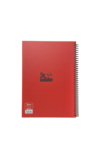 Space License The Godfather My Family Spiral Hard Cover Notebook cu carouri