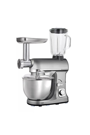 Koolen Mixer and Meat Grinder - 5 Liter - 1000 Watt - Silver