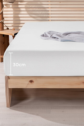 Nordqueen Ranforce 100% Cotton Single / Double Elastic Sheet