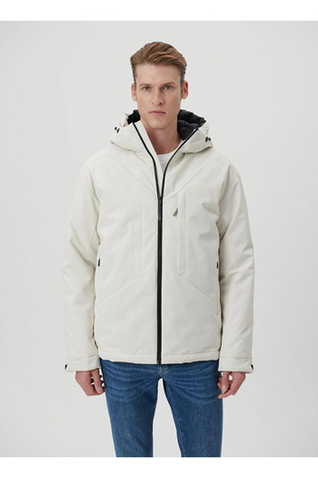 Mavi Cloud Gray Men's Hooded Jacket - m 0110441